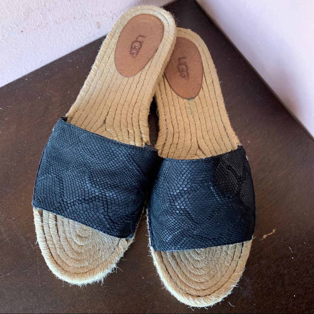 Uggs espadrille slides